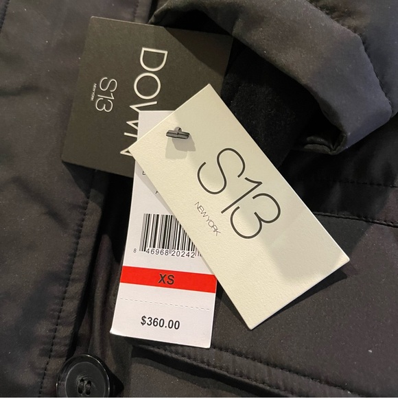 NWT S13 New York Womens Alps Mid Length Down Parka with Faux Fur Hood - Size XS - Picture 12 of 14